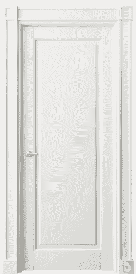 Дверь межкомнатная 6301 БС . Цвет Бук серый. Материал Массив бука эмаль. Коллекция Toscana Plano. Картинка.