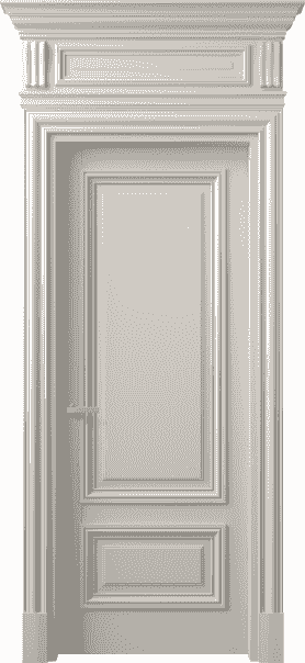 Дверь межкомнатная 7307 БОС . Цвет Бук облачный серый. Материал Массив бука эмаль. Коллекция Antique. Картинка.