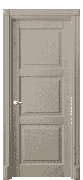 Дверь межкомнатная 0731 ДБСК. Цвет Дуб бисквитный. Материал Массив дуба эмаль. Коллекция Lignum. Картинка.