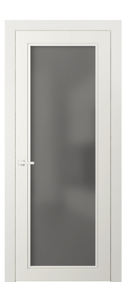 Дверь межкомнатная Neo Classic 8000 Матовый жемчужный Сатинированное серое стекло, триплекс Гладкий компланарный наличник МЖМ Цена 69431 ₽ Наличники уже входят в базовый комплект. Фабрика дверей Волховец 8 (800) 551 43 19 Межкомнатная дверь Neo Classic 8000 Матовый жемчужный Сатинированное серое стекло, триплекс Цена 69431 ₽ | Volhovec