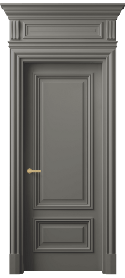 Межкомнатная дверь Антик 7307 Матовый классический серый  Цена 183050 ₽ | Volhovec