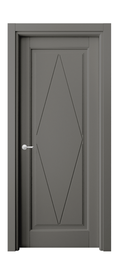 Межкомнатная дверь Тоскана Ромбо 6341 Матовый классический серый  Цена 112970 ₽ | Volhovec