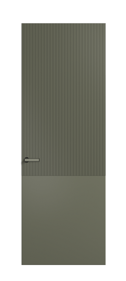 Межкомнатная дверь Velvet АКП 8205 Матовый оливковый тёмный. Цена 72080  | Volhovec