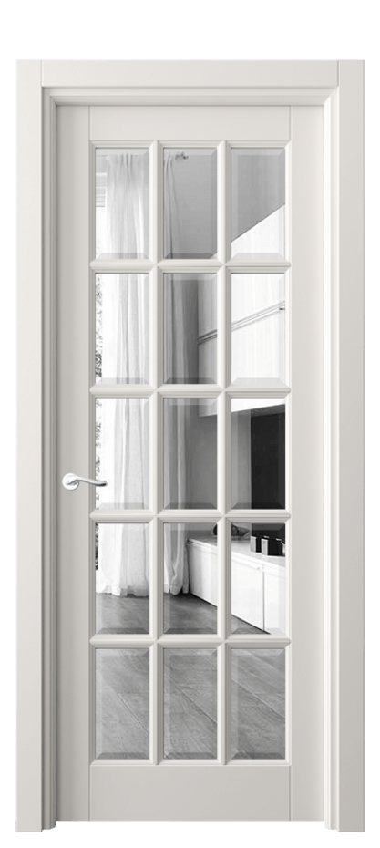 Дверь межкомнатная Lignum 0708 Бук пудровый белый Двустороннее зеркало с фацетом, триплекс, 8 мм Гладкий наличник БПБЛ Цена 103660 ₽ Наличники уже входят в базовый комплект. Фабрика дверей Волховец 8 (800) 551 43 19 Межкомнатная дверь Lignum 0708 Бук пудровый белый Двустороннее зеркало с фацетом, триплекс, 8 мм Цена 103660 ₽ | Volhovec