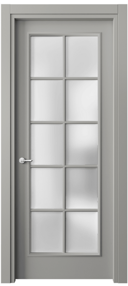 Дверь межкомнатная Paris 8102 Матовый нейтральный серый Сатинированное стекло Гладкий наличник МНСР Цена 67760 ₽ Наличники уже входят в базовый комплект. Фабрика дверей Волховец 8 (800) 551 43 19 Межкомнатная дверь Paris 8102 Матовый нейтральный серый Сатинированное стекло Цена 67760 ₽| Volhovec