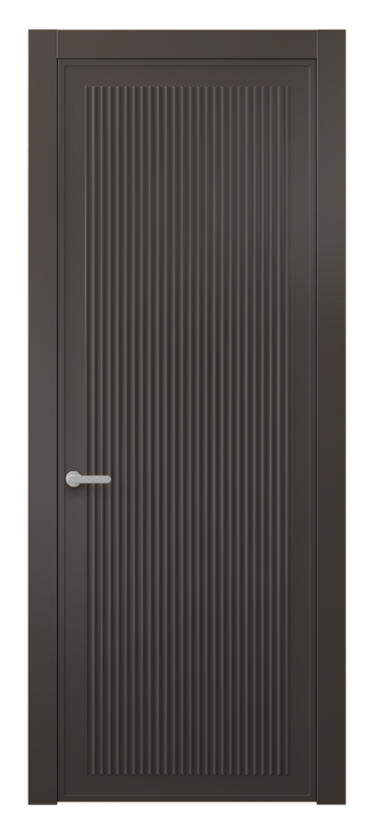 Дверь межкомнатная Alba 8642 Матовый антрацит Гладкий компланарный наличник МАН Цена 42240 ₽ Наличники уже входят в базовый комплект. Фабрика дверей Волховец 8 (800) 551 43 19 Межкомнатная дверь Alba 8642 Матовый антрацит Цена 42240 ₽ | Volhovec