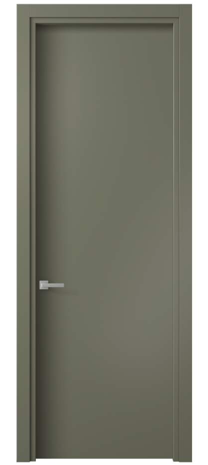 Межкомнатная дверь Planum 0010 Матовый оливковый тёмный  Цена 36871 ₽ | Volhovec