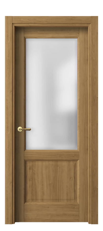 Межкомнатная дверь Galant 1422 Грецкий орех Сатинированное стекло Цена 32031 ₽ | Volhovec