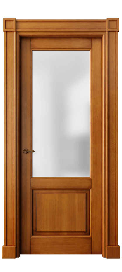 Межкомнатная дверь Toscana Plano 6302 Бук светлый с патиной Сатинированное стекло Цена 155011 ₽ | Volhovec