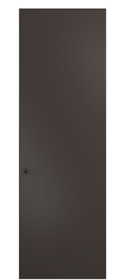 Межкомнатная дверь Planum Pro 0010 Матовый антрацит  Цена 43110 ₽ | Volhovec