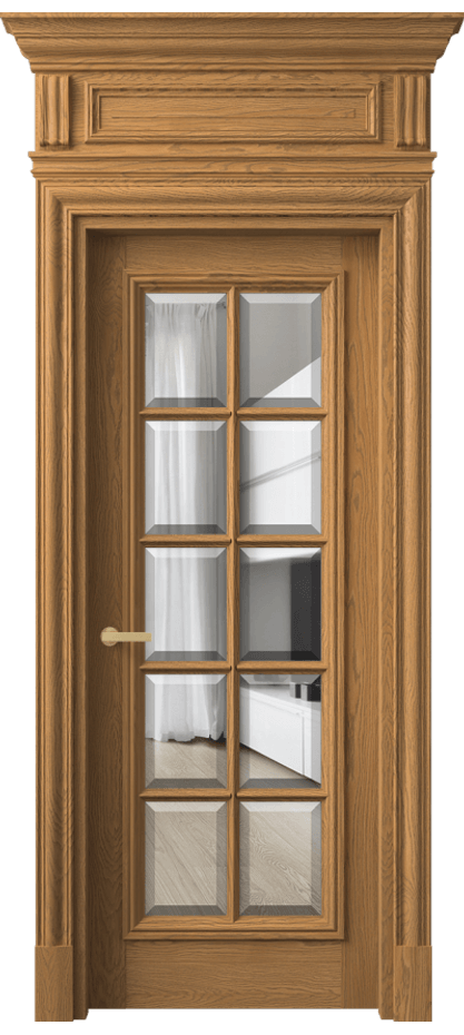 Дверь межкомнатная Antique 7310 Дуб солнечный матовый Прозрачное стекло с фацетом, 6 мм КЭП + Объёмный фриз + Карниз ДСЛ.М Цена 245400 ₽ Наличники уже входят в базовый комплект. Фабрика дверей Волховец 8 (800) 551 43 19 Межкомнатная дверь Antique 7310 Дуб солнечный матовый Прозрачное стекло с фацетом, 6 мм Цена 245400 ₽ | Volhovec