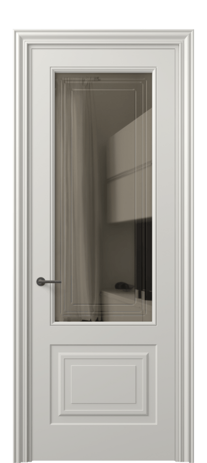 Дверь межкомнатная Mascot 8452 Матовый тёплый серый Прозрачное бронзовое стекло с гравировкой "Грани", триплекс Фигурный наличник МТСР Цена 76950 ₽ Наличники уже входят в базовый комплект. Фабрика дверей Волховец 8 (800) 551 43 19 Межкомнатная дверь Mascot 8452 Матовый тёплый серый Прозрачное бронзовое стекло с гравировкой "Грани", триплекс Цена 76950 ₽ | Volhovec