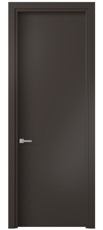 Межкомнатная дверь Планум 0010 Матовый антрацит  Цена 48070 ₽ | Volhovec