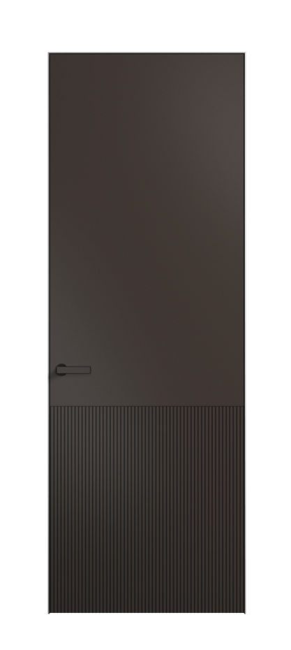 Межкомнатная дверь Velvet 8204 Матовый антрацит. Цена 71470  | Volhovec