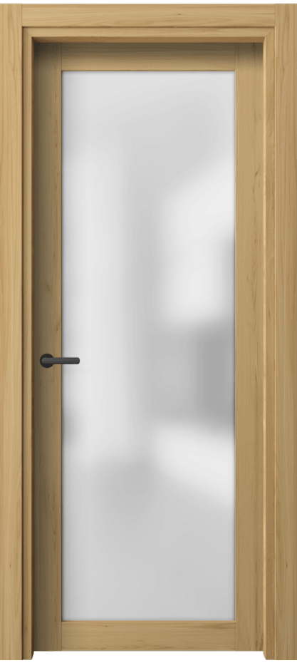 Межкомнатная дверь Нео 2102 Солнечный вяз Сатинированное стекло Цена 31600 ₽ | Volhovec