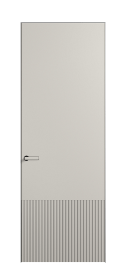 Дверь межкомнатная Velvet АКП 8202 Матовый облачно-серый. Скрытый короб Черный Цена 73360 . Фабрика дверей Волховец 8 (800) 551 43 19 Межкомнатная дверь Velvet АКП 8202 Матовый облачно-серый. Цена 73360 | Volhovec