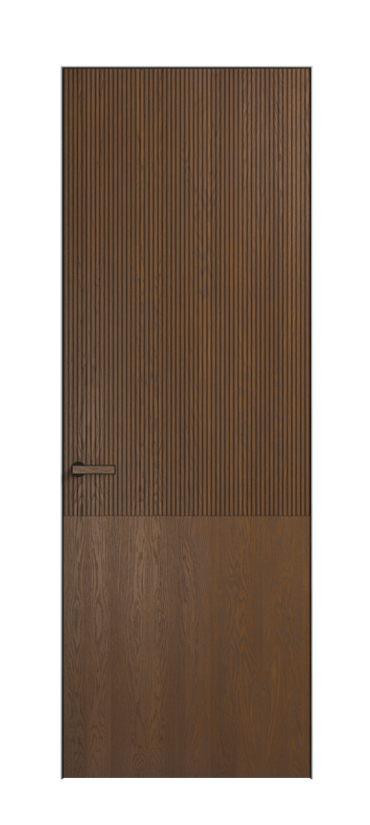 Межкомнатная дверь Вельвет 8205 Дуб каштановый матовый. Цена 155840  | Volhovec