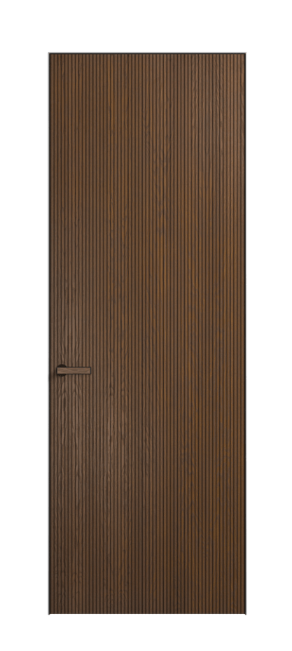 Дверь межкомнатная Velvet 8201 Дуб каштановый матовый. Скрытый короб Черный Цена 145450 . Фабрика дверей Волховец 8 (800) 551 43 19 Межкомнатная дверь Velvet 8201 Дуб каштановый матовый. Цена 145450 | Volhovec