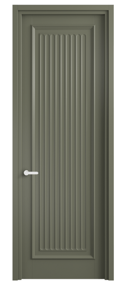 Межкомнатная дверь Шарм 6701 Матовый оливковый тёмный  Цена 107470 ₽ | Volhovec