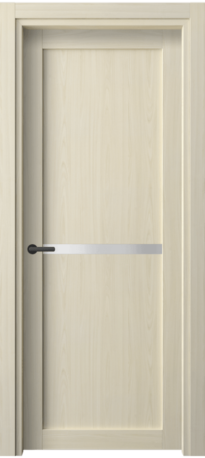 Межкомнатная дверь Нео 2112 Молочный ясень Сатинированное стекло Цена 36190 ₽ | Volhovec