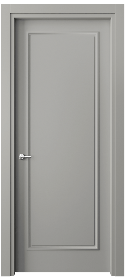 Межкомнатная дверь Париж 8101 Матовый нейтральный серый  Цена 74030 ₽| Volhovec