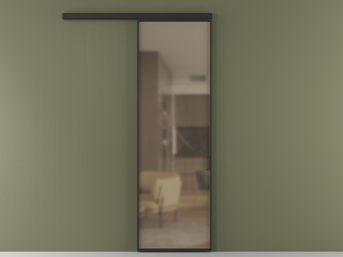 Перегородка Formato вдоль стены одностворчатая АЛПР 040.01 Алюминий Черный Сатинированное бронзовое стекло, триплекс. Скрытый короб ЧЕР Цена 122100 ₽ 1. Полотно (800/2100 мм)
2. Комплект установки раздвижной системы
3. Базовый комплект фурнитуры
4.Ручка RONDO
. Фабрика дверей Волховец 8 (800) 551 43 19 Перегородка Formato вдоль стены одностворчатая АЛПР 040.01 Алюминий Черный Сатинированное бронзовое стекло, триплекс Цена 122100 ₽ | Volhovec