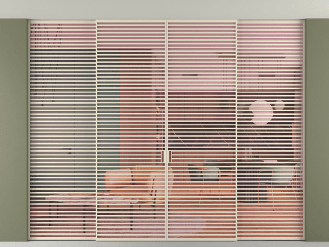 Перегородка Formato внутри проёма скрытое крепление в потолок 4 створки АЛПР 040.07 Алюминий бежево-серый Прозрачное розовое стекло, триплекс. Цена 1049770 ₽ 1. Полотно 4 шт. (800/2100 мм)
2. Комплект установки раздвижной системы
3. Базовый комплект фурнитуры
4.Ручка RONDO. Фабрика дверей Волховец 8 (800) 551 43 19 Перегородка Formato внутри проёма скрытое крепление в потолок 4 створки АЛПР 040.07 Алюминий бежево-серый Прозрачное розовое стекло, триплекс Цена 1049770 ₽ | Volhovec