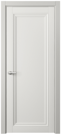 Дверь межкомнатная 2501 МСР. Цвет Матовый серый. Материал Гладкая эмаль. Коллекция Centro. Картинка.