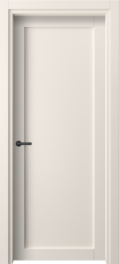 Дверь межкомнатная 2101 ПЭКБ. Цвет ПЭТ кремово-белый. Материал ПЭТ. Коллекция Neo. Картинка.