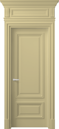 Дверь межкомнатная 7307 Слоновая кость RAL 1014. Цвет RAL Слоновая кость RAL 1014. Материал Массив бука эмаль. Коллекция Antique. Картинка.