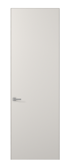 Дверь межкомнатная ПУ 0010 МПБЛ. Цвет Матовый пудровый белый. Материал Гладкая эмаль. Коллекция Planum. Картинка.