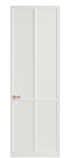 Дверь межкомнатная 7531 МССР. Цвет Матовый светло-серый. Материал Гладкая эмаль. Коллекция Softform. Картинка.