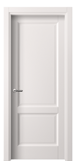 Дверь межкомнатная 1421 ПЭКС. Цвет ПЭТ кремово-серый. Материал ПЭТ. Коллекция Галант. Картинка.