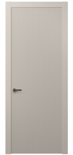 Дверь межкомнатная АКП 8621 МСБЖ. Цвет Матовый светло-бежевый. Материал Гладкая эмаль. Коллекция Dune. Картинка.