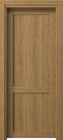 Дверь межкомнатная 2121 ГОР. Цвет Грецкий орех. Материал Ламинатин. Коллекция Neo1. Картинка.