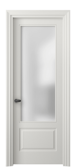 Дверь межкомнатная 8542 МСР САТ. Цвет Матовый серый. Материал Гладкая эмаль. Коллекция Esse. Картинка.