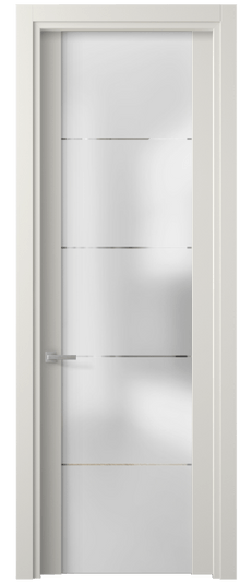 Межкомнатная дверь 4114 СТБЛ ГРА. Цвет Софт-тач белоснежный. Материал Полипропилен. Коллекция Planum. Фото. Дверь межкомнатная 4114 СТБЛ ГРА. Цвет Софт-тач белоснежный. Материал Полипропилен. Коллекция Planum. Картинка.
