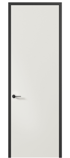 Дверь межкомнатная 0010 АКП МЖМ. Цвет Матовый жемчужный. Материал Гладкая эмаль. Коллекция Планум Про. Картинка.