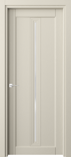 Дверь межкомнатная 6123 ДБСР САТ. Цвет Дуб бежево-серый. Материал Массив дуба эмаль. Коллекция Ego. Картинка.