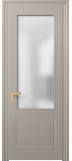 Межкомнатная дверь 8352 МБСК Сатин. Цвет Матовый бисквитный. Материал Гладкая эмаль. Коллекция Rocca. Фото. Дверь межкомнатная 8352 МБСК Сатин. Цвет Матовый бисквитный. Материал Гладкая эмаль. Коллекция Rocca. Картинка.