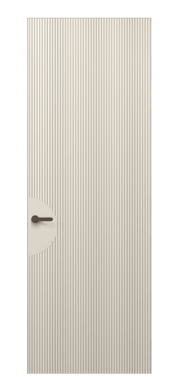 Дверь межкомнатная 8624 МБСР. Цвет Матовый бежево-серый. Материал Гладкая эмаль. Коллекция Dune. Картинка.