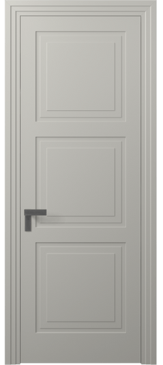 Дверь межкомнатная АКП 8331 МТСР. Цвет Матовый тёплый серый. Материал Гладкая эмаль. Коллекция Rocca. Картинка.