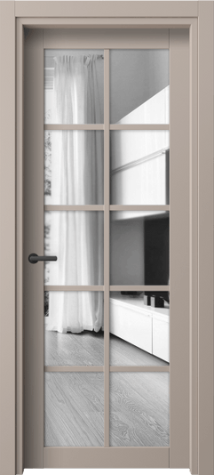 Межкомнатная дверь 2106 ПЭСК ДВ ЗЕР. Цвет ПЭТ серо-коричневый . Материал ПЭТ. Коллекция Neo. Фото. Дверь межкомнатная 2106 ПЭСК ДВ ЗЕР. Цвет ПЭТ серо-коричневый . Материал ПЭТ. Коллекция Neo. Картинка.