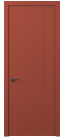 Дверь межкомнатная 8606 NCS S 3040-Y80R. Цвет NCS NCS S 3040-Y80R. Материал Гладкая эмаль. Коллекция Frame. Картинка.