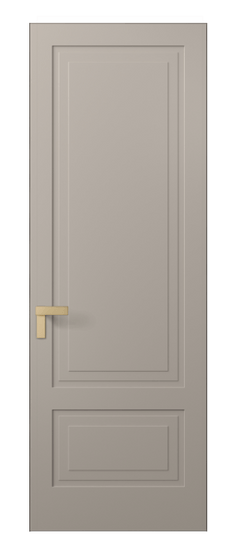 Дверь межкомнатная АКП 8341 МБСК Матовый бисквитный. Цвет Матовый бисквитный. Материал Гладкая эмаль. Коллекция Rocca. Картинка.