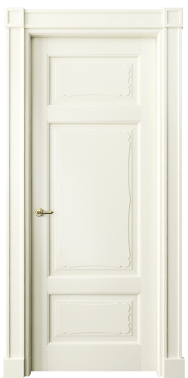 Дверь межкомнатная 6327 МБМ. Цвет Бук молочно-белый. Материал Массив бука эмаль. Коллекция Toscana Elegante. Картинка.