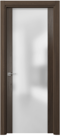 Дверь межкомнатная 4114q ШОЯ САТ. Цвет Шоколадный ясень. Материал Ciplex ламинатин. Коллекция Quadro. Картинка.