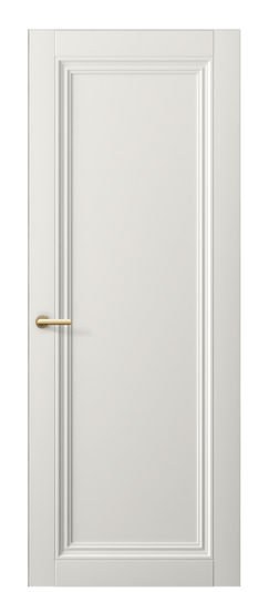 Дверь межкомнатная 2501 ПЭБЛ. Цвет ПЭТ белоснежный. Материал ПЭТ. Коллекция Центро. Картинка.