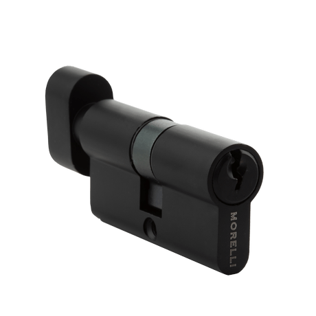 Фурнитура для дверей Цилиндр ключ-завертка. Цвет Чёрный. Коллекция Цилиндр ключ-завертка. Картинка.