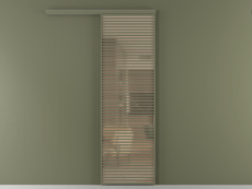 Перегородка Формато вдоль стены 1 створка